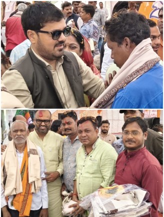 धरसींवा में सम्मान की रंगत: बुजुर्गों, नारीशक्ति और पत्रकारों के सम्मान में बरसाए गए फूल  संस्कार, समर्पण और सामाजिक सम्मान का बना प्रेरक मंच