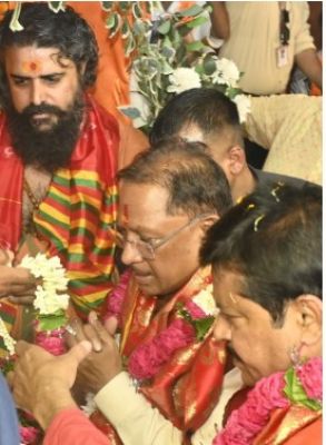 मुख्यमंत्री श्री विष्णु देव साय ने हनुमान जयंती पर की पूजा-अर्चना  प्रदेशवासियों की सुख-समृद्धि का मांगा आशीर्वाद