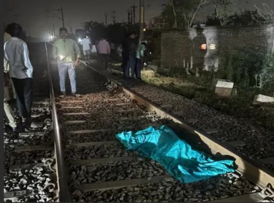 रायपुर में ट्रेन से कटकर व्यक्ति की मौत: