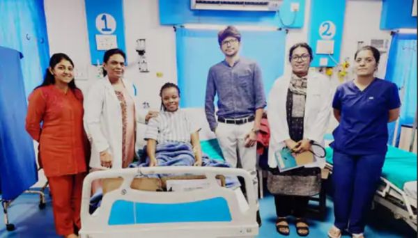 अंबेडकर हॉस्पिटल में पहली बार विदेशी स्टूडेंट का ऑपरेशन: