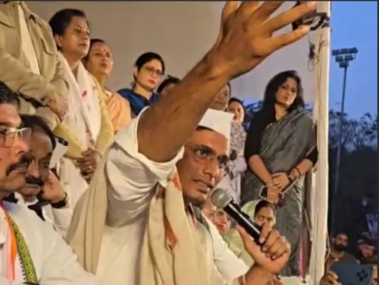 दो दिन से उपवास पर बैठे कांग्रेस विधायक देवेंद्र यादव