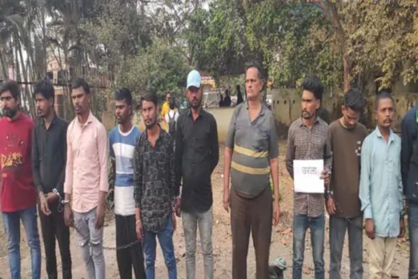 रायपुर में एक रात में 182 वारंटी पकड़ाए