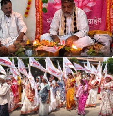 दौंदेकला में श्रद्धा और भक्ति के साथ मनाया गया संत कबीर साहेब प्रकट उत्सव  शोभायात्रा, भजन-सत्संग और यज्ञ-आरती के साथ संपन्न हुआ भव्य आयोजन, बड़ी संख्या में श्रद्धालु हुए शामिल