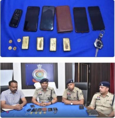 जमीन में दबे खजाने का झांसा देकर ठगी करने वाला अंतरजिला गिरोह बेनकाब, 5 आरोपी गिरफ्तार