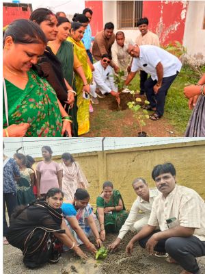 मिनीमाता और दादा नकुल देव ढीढी की पुण्यतिथि पर सतनामी समाज ने रोपे पौधे  वृक्षारोपण कर पर्यावरण संरक्षण का दिया संदेश, पौधों की नियमित देखभाल का लिया संकल्प