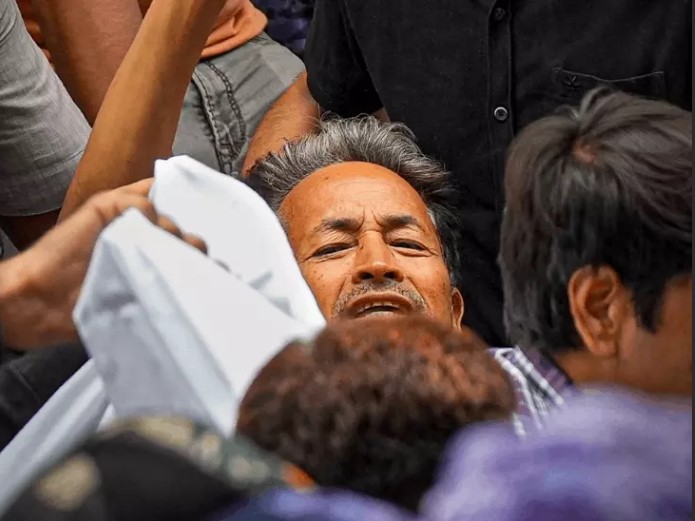सोनम वांगचुक का अस्पताल में दवा लेने से इनकार:अस्पताल ने बताया- पोटेशियम की कमी