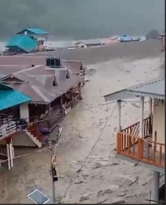 उत्तराखंड में बादल फटने का अनकट