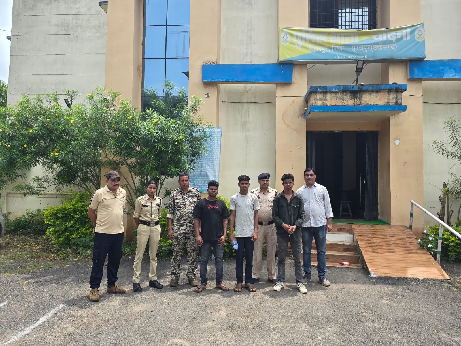 बालिका के साथ अनाचार मामले में थाना चांदनी पुलिस ने 3 आरोपियों को किया गिरफ्तार।