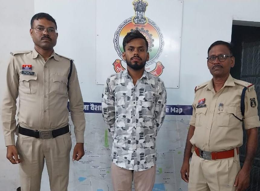 प्राणघातक हमला करने का आरोपी जेल दाखिल   अरविन्द तिवारी की रिपोर्ट 