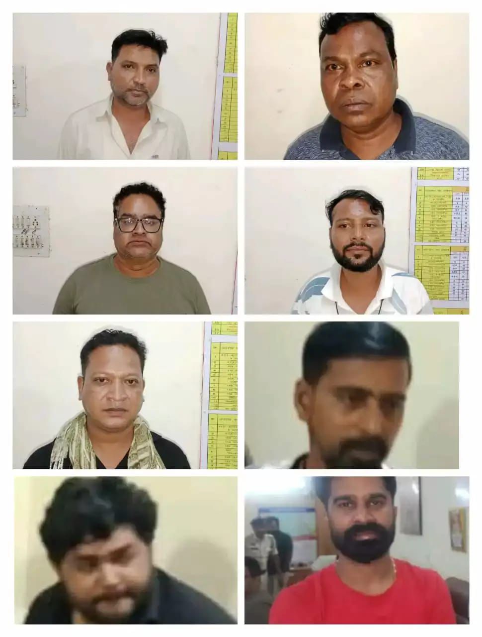 जनता से लूटे पैसों की जुआ खेलते पकड़ाए सात पटवारी, संघ का प्रदेश अध्यक्ष भी शामिल &mdash; प्रशासन में मचा हड़कंप /जांजगीर-चांपा