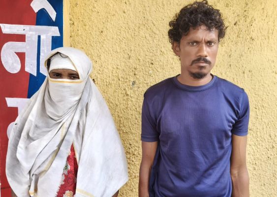 कुदाली से गंभीर वार कर हत्या करने के आरोपी प्रेमी युगल जेल दाखिल 