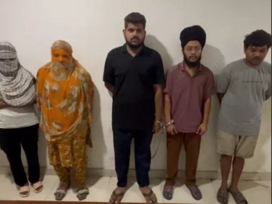 पुलिस ने CA की स्टूडेंट समेत 6 आरोपियों को किया गिरफ्तार