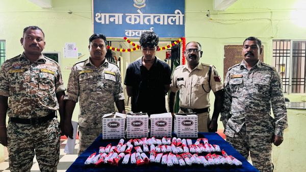 अवैध गतिविधियों एवं नशे के खिलाफ कवर्धा पुलिस की प्रभावी कार्यवाही 