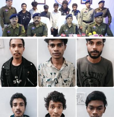 जिले के विभिन्न थाना क्षेत्रों में लूट, चाकू बाजी एवं मारपीट की घटना को अंजाम देने वाले 06 आरोपियों को किया गया गिरफ्तार,आरोपियों द्वारा थाना पलारी, कसडोल एवं सिटी कोतवाली क्षेत्र में लूट, चाकूबाजी एवं मारपीट की घटनाओं को दिया गया अंजाम&nbsp;