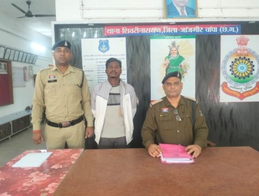 अवैध गांजा पर शिवरीनारायण पुलिस की बे तोड़ कार्यवाहीजांजगीर-चाम्पा