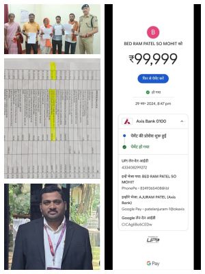 राशि दोगुनी करने का झांसा देकर लाखों की ठगी! कई ग्रामीणों ने एसपी से लगाई न्याय की गुहार