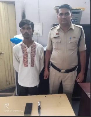 रायपुर में चाकू की नोक  पर लूट:
