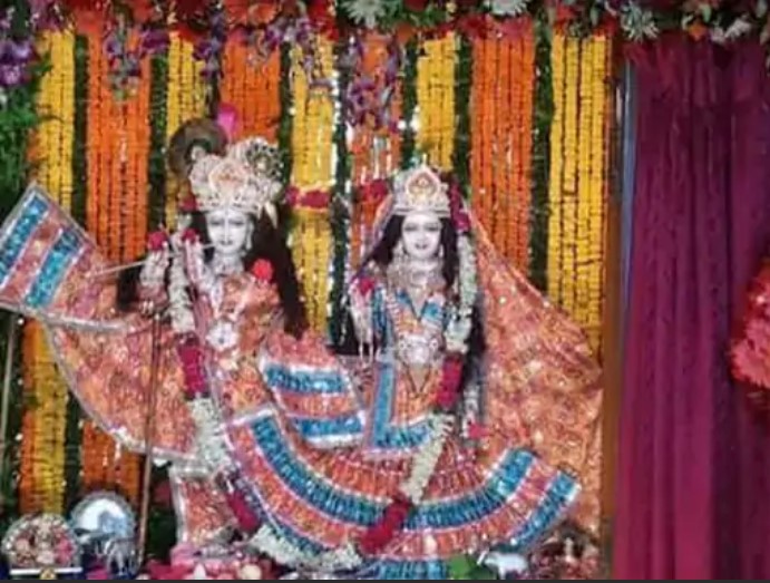 समता कॉलोनी के राधा-कृष्ण मंदिर में 4 सितंबर को जन्माष्टमी