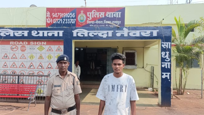 सट्टा संचालित करते सटोरिया ऋषभ तलेरिया गिरफ्तार! ------------- सटोरिया के कब्जे से नगदी रकम  10,500रूपये जब्त ।