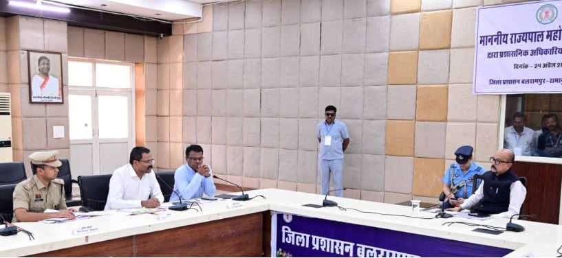 पहली बार राज्यपाल जिले के प्रवास पर, विभागीय अधिकारियों की ली समीक्षा बैठक  पीएम जनमन योजना में विभागीय समन्वयन से लाएं अपेक्षित प्रगति:- राज्यपाल  रमेन डेका