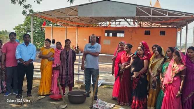 नागपुर पंचायत में हुआ स्वच्छता श्रमदान, जनप्रतिनिधियों और ग्रामीणों ने मिलकर दिया स्वच्छता का संदेश