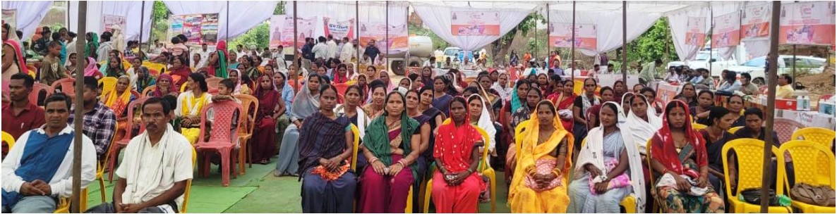 डौरा, नीलकंठपुर, करमडीहा एवं महावीरगंज में किया गया शिविर का आयोजन  ग्रामीणों को आवेदन के निराकरण एवं योजनाओं की दी गई जानकारी