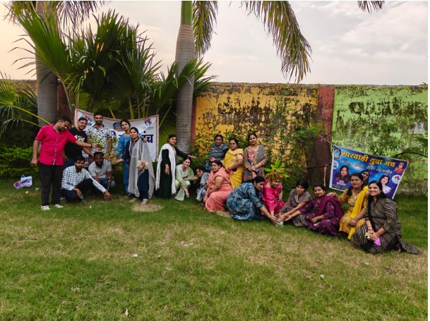 *मारवाड़ी युवा मंच एवं जागृति शाखा नैला-जांजगीर के संयुक्त तत्वाधान में विश्व पर्यावरण दिवस पर लगाए गए पेड़,,