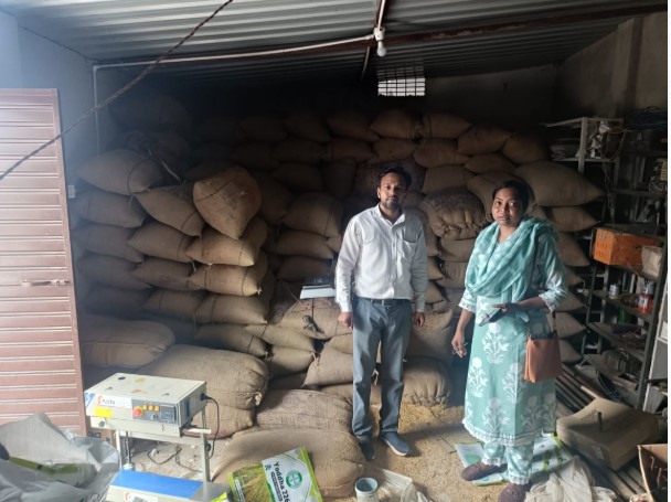 अमानक धान बीज विक्रय व भण्डारण पर प्रशासन की सख्त कार्रवाई  राजपुर में लगभग 150 क्विंटल से अधिक धान बीज जब्त