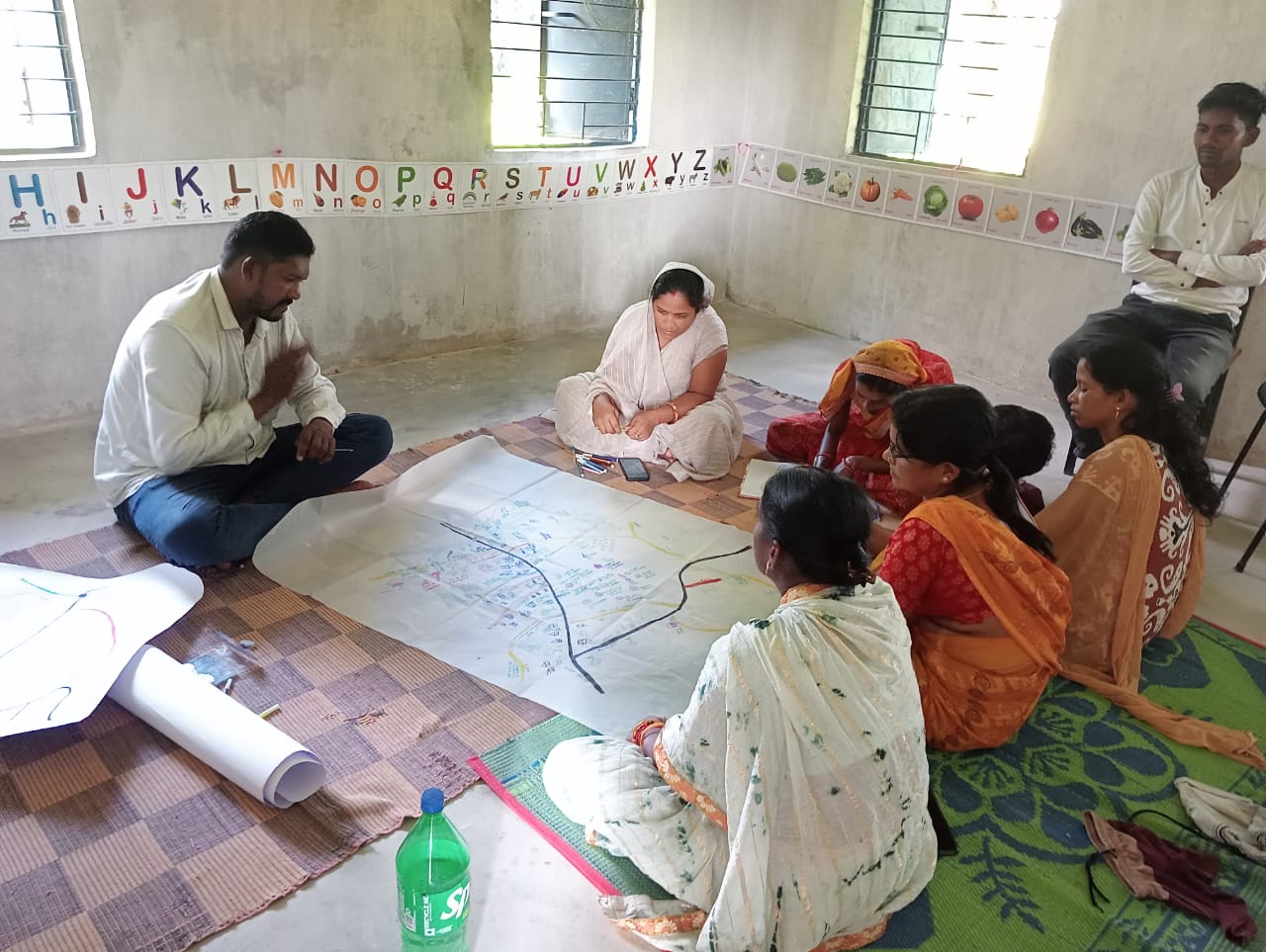 आदि कर्म योगी अभियान अंतर्गत आदि सेवा केन्द्रों पर बन रहा है विलेज एक्शन प्लान