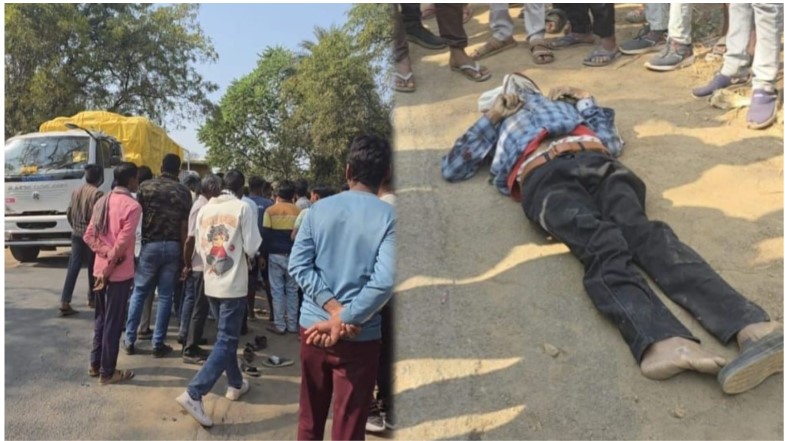 सारंगढ़ में एक बार फिर दर्दनाक सड़क हादसा