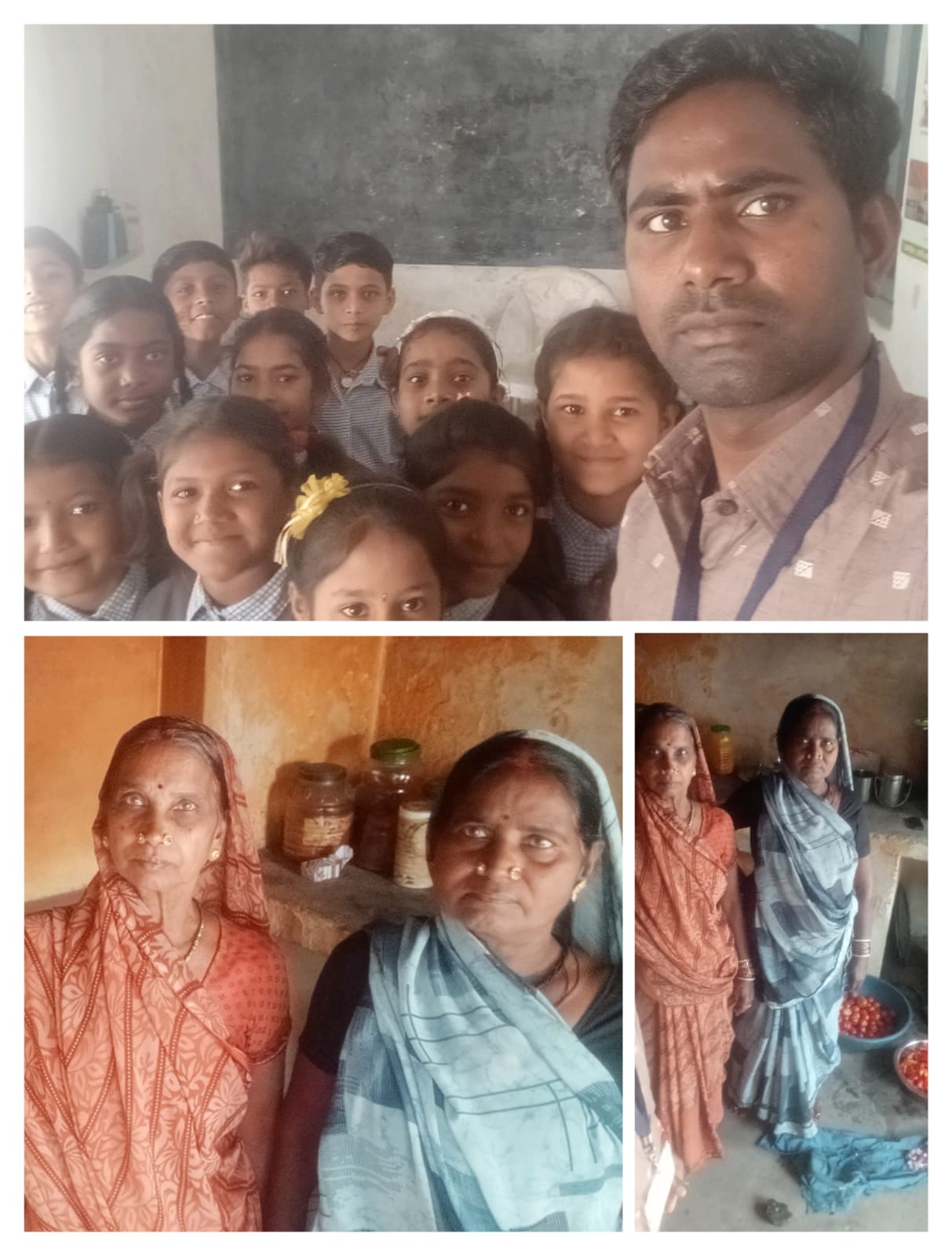 मध्याह्न भोजन की गुणवत्ता जांचने स्कूल पहुंचे मानवाधिकार टीम के संभाग उपाध्यक्ष