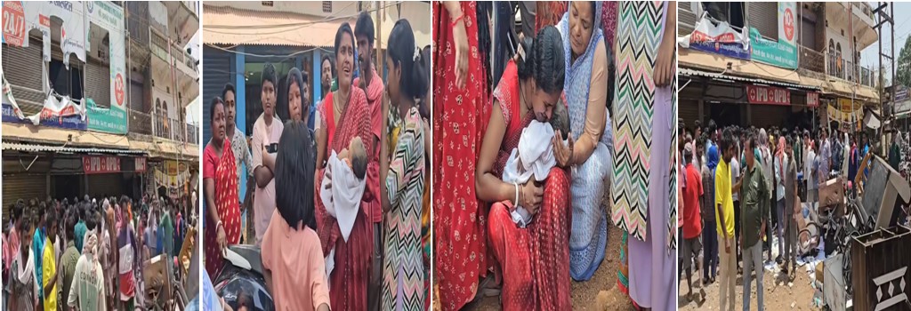 गलत उपचार के आरोप में डेढ़ माह की मासूम की मौत, परिजनों का फूटा गुस्सा &mdash; श्री रामचंद्र अस्पताल सील