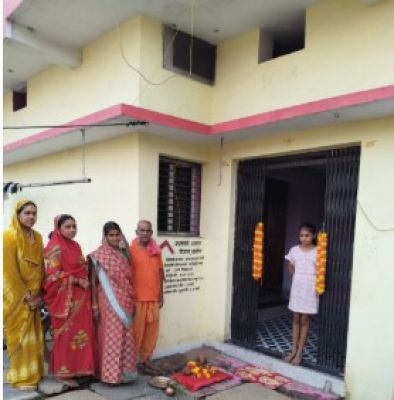 तिल्दा नेवरा जनपद क्षेत्रांतर्गत प्रधानमंत्री आवास योजना लक्ष्य की ओर आग्रसक।