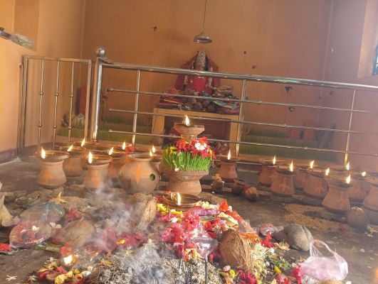 नवागांव महमाया मंदिर में 23 ज्योति कलश प्रज्वलित