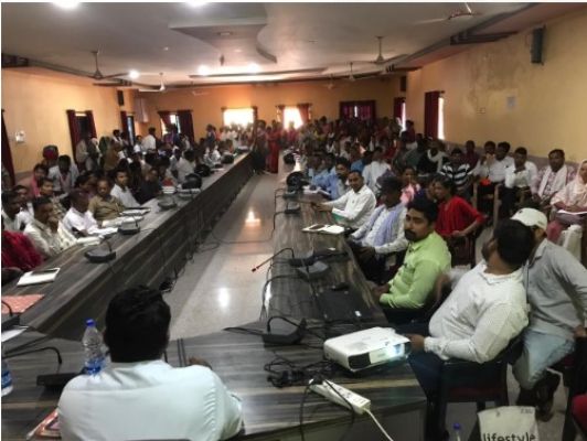 जनपद पंचायत मनेंद्रगढ़ में मनरेगा मैदानी अमलों के लिए एक दिवसीय प्रशिक्षण कार्यशाला हुई संपन्न