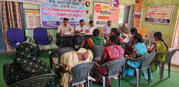  नेचुरल फार्मिंग के लिए कृषि सखियों का प्रशिक्षण आयोजित