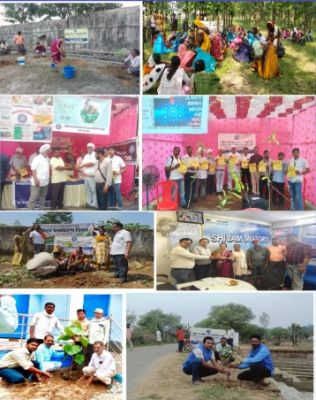 विश्व पर्यावरण दिवस पर  एन एचआर सी सी बी छत्तीसगढ़ टीम द्वारा कई आयोजन  