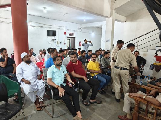 मोहर्रम पर्व के लिए शांति समिति की बैठक सम्पन्न शांति और सौहार्द के साथ मनाएं मोहर्रम पर्व