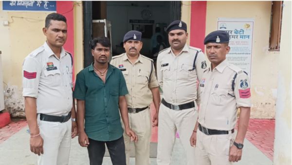 नाबालिक बालिका से छेड़छाड़ करने वाले आरोपी को किया गिरफ्तार