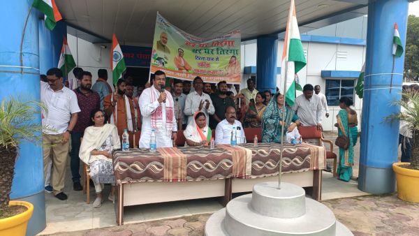 तिरंगा यात्रा जिले के विभिन्न क्षेत्रों में सौहार्दपूर्ण संपन्न