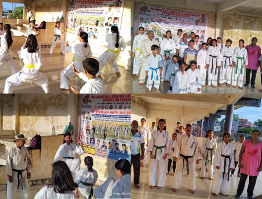 भालेराव मैदान, चांपा में 8 दिवसीय कराटे कैंप संपन्न  सह-प्रशिक्षक वैदेही गुप्ता ने प्रतिभागियों को दिया आत्मरक्षा का प्रशिक्षण