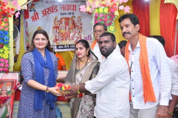 पंडरिया ब्लाक के ग्राम पौनी में नवधा रामायण का सफल आयोजन सम्पन्न 