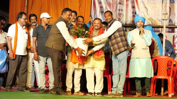 पोंडी में दशहरा महोत्सव धूमधाम मनाया गया ,जयराम