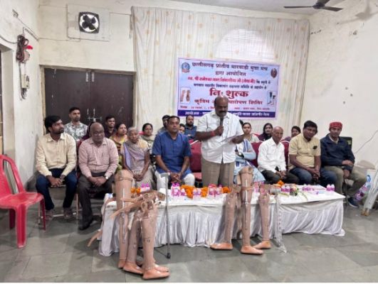 निःशुल्क कृत्रिम अंग प्रत्यारोपण शिविर का भावुक समापन विधायक ब्यास कश्यप बोले&mdash;&ldquo;मंच ने सेवा को साधना बना दिया, 108 जरूरतमंदों में आज लौटी नई उम्मीद&rdquo;