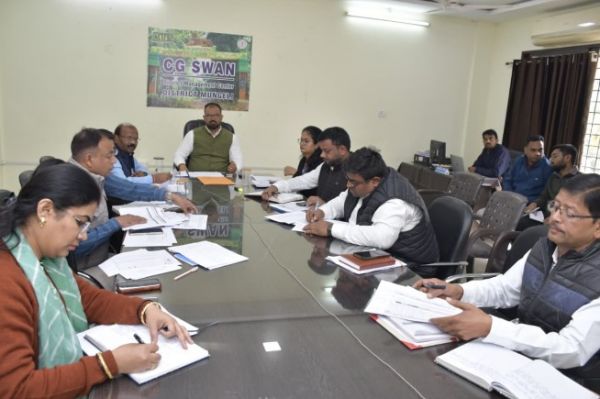 एस आई आर: कलेक्टर ने किया मतदाता सूची के विशेष गहन पुनरीक्षण कार्यों का मूल्यांकन  प्रक्रियाओं में पारदर्शिता और सटीकता सुनिश्चित करने के दिए निर्देश