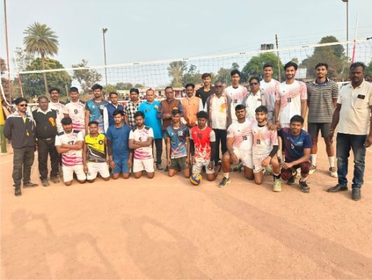 रघुनाथपुर में 9वाँ अन्तराज्यीय बॉलीवाल प्रतियोगिता संपन्न