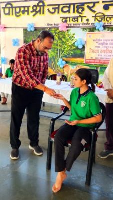 फाइलेरिया उन्मूलन अभियान: आज 01 लाख 06 हजार 300 से अधिक लोगों को खिलाई गई दवा