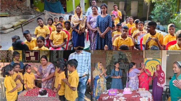 समाज सेविका सरिता डहरिया ने अपना जन्मदिन विकलांग बच्चों व वृद्ध लोगो के साथ मनाया