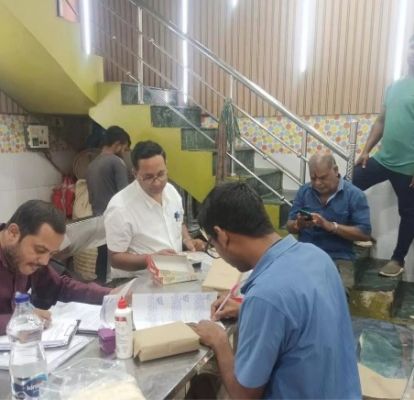 सारंगढ़ में होटल और दुकानों की जांच, खाद्य सुरक्षा टीम की सख्ती जारी