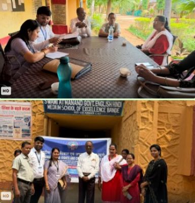 छत्तीसगढ टीम के जिला कांकेर से बाँदे स्थित स्वामी आत्मानंद शासकीय उत्कृष्ट विद्यालय 